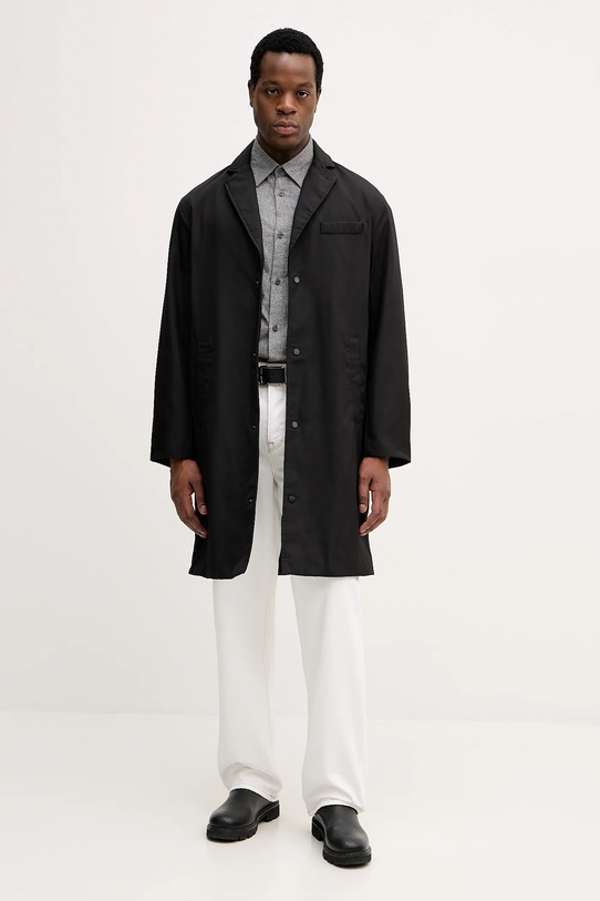 Armani Exchange koszula bawełniana XM001147.AF16610 szary AW25