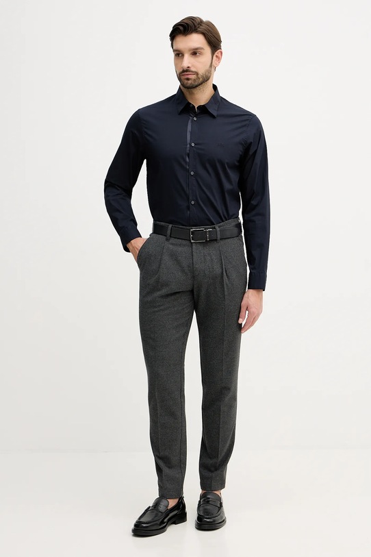 Armani Exchange cămașă XM001500.AF16676 bleumarin AW25