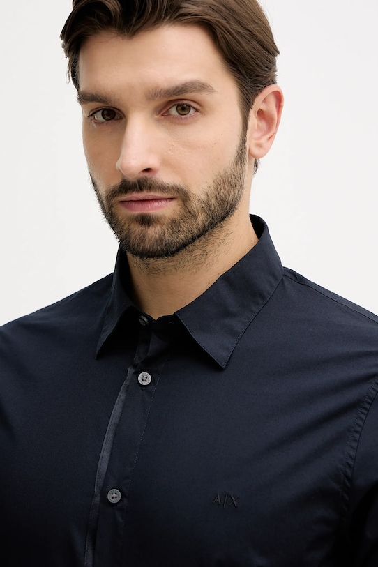 Armani Exchange cămașă bleumarin XM001500.AF16676