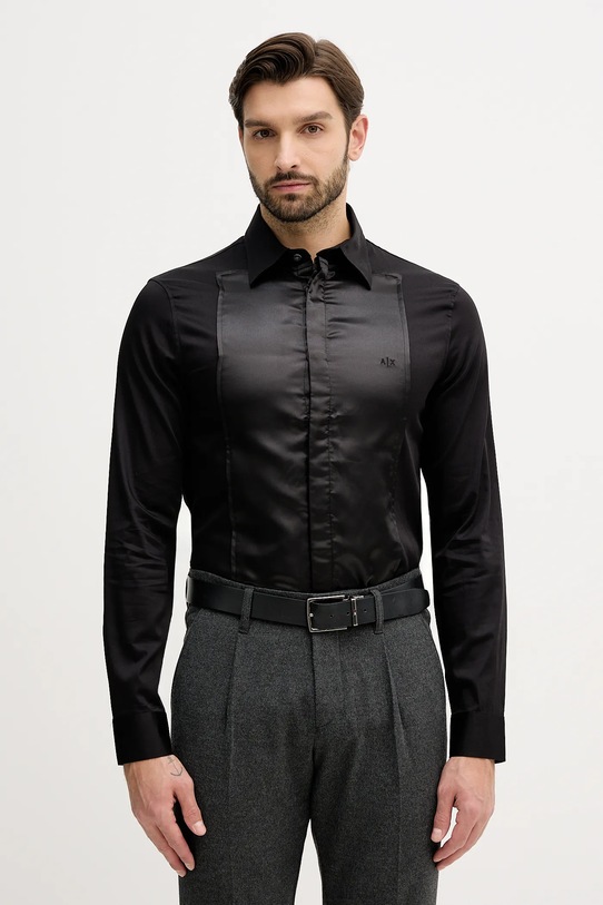 Armani Exchange koszula klasyczny czarny XM001502.AF10192