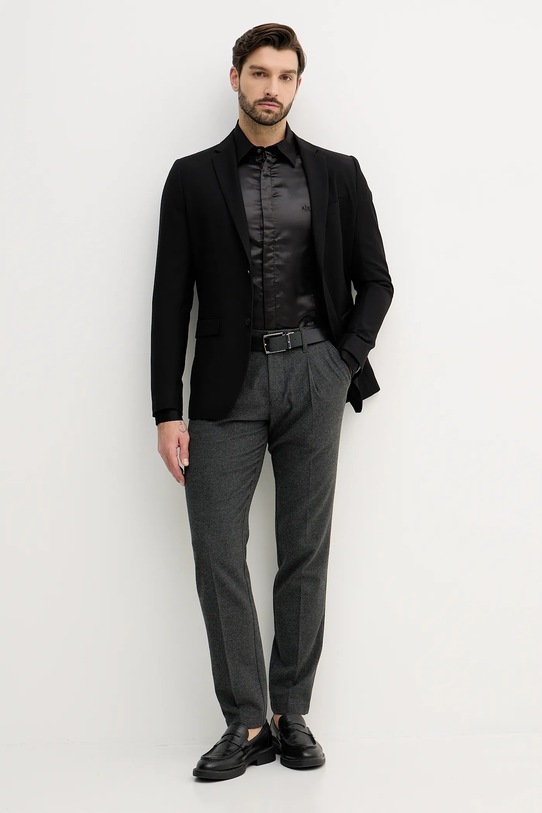 Armani Exchange koszula XM001502.AF10192 czarny AW25