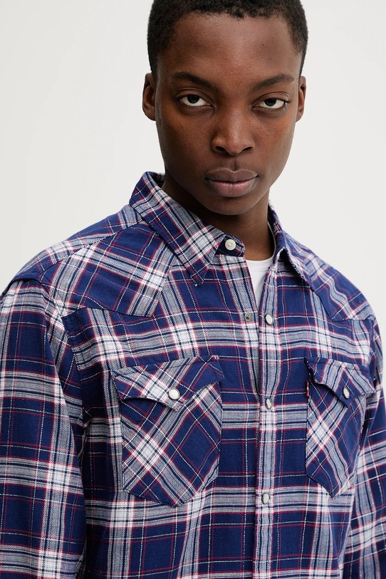 Levi's koszula granatowy 85744.0107