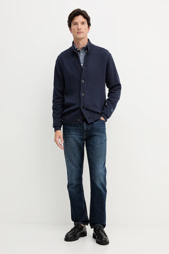 Хлопковая рубашка Tommy Hilfiger MW0MW40455 голубой AW25