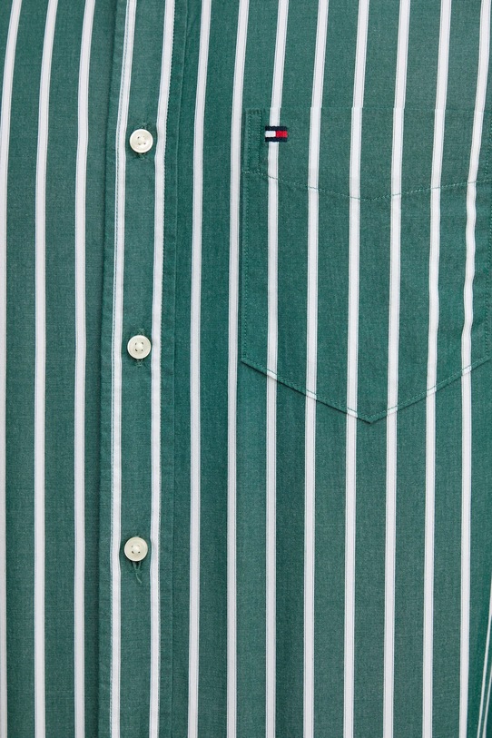 Tommy Hilfiger koszula bawełniana MW0MW40456 zielony