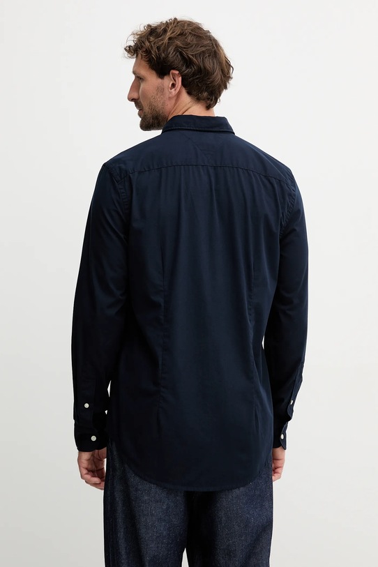 Ruházat Tommy Hilfiger pamut ing MW0MW40460 sötétkék