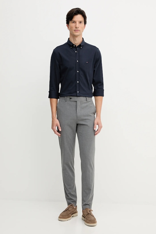 Tommy Hilfiger koszula MW0MW41059 granatowy AW25