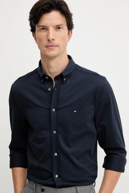 Tommy Hilfiger koszula granatowy MW0MW41059
