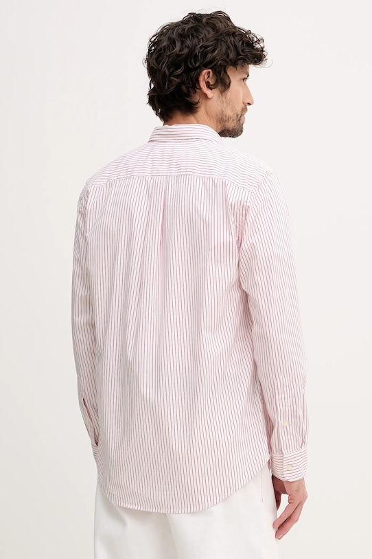 Ρούχα Βαμβακερό πουκάμισο Tommy Hilfiger MW0MW41399 κόκκινο