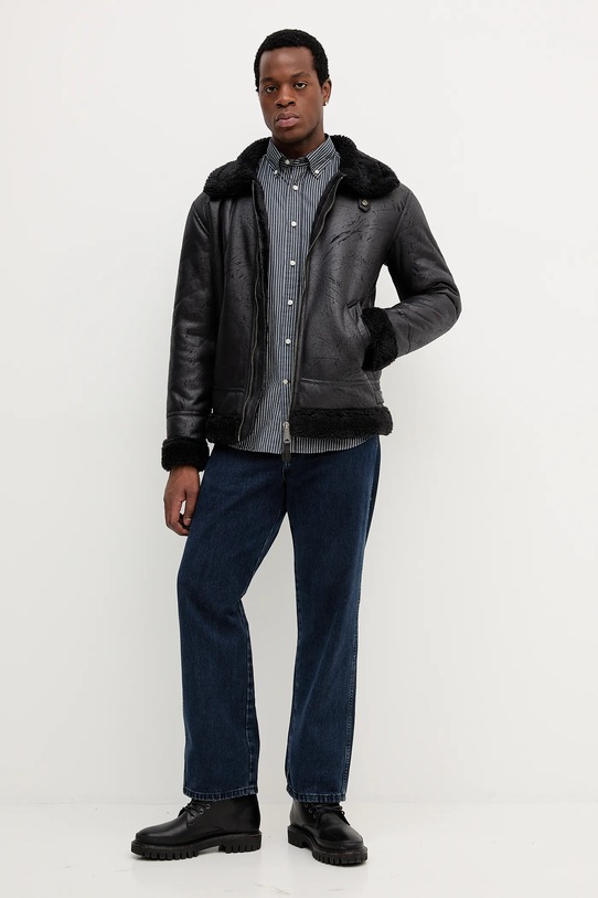 Tommy Hilfiger koszula bawełniana MW0MW41399 szary AW25