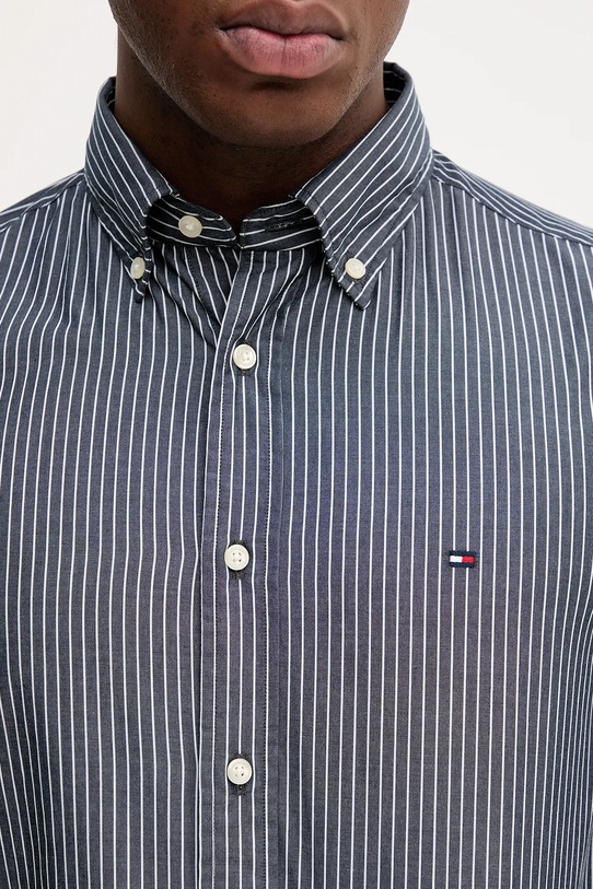 Tommy Hilfiger koszula bawełniana MW0MW41399 szary