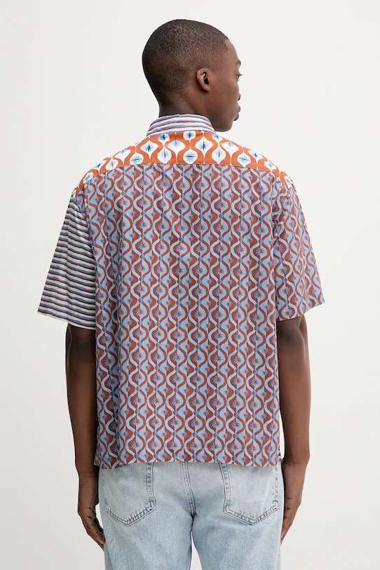Odzież Desigual koszula bawełniana VICENTE 25WMCW03 multicolor