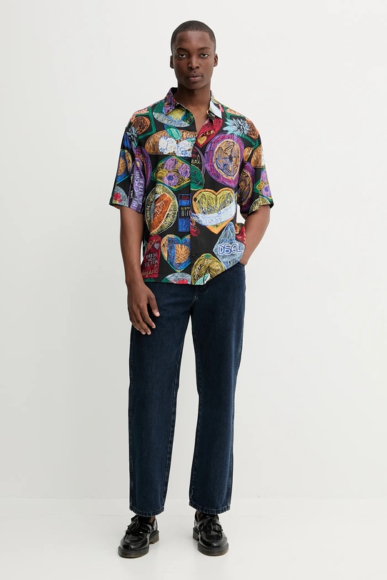 Desigual koszula LIMA 25WMCW10 czarny AW25