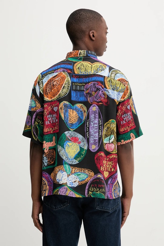 Odzież Desigual koszula LIMA 25WMCW10 czarny