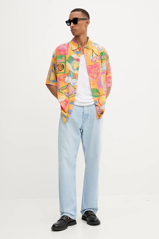 Košeľa Desigual CARTAGENA 25WMCW15 žltá AW25