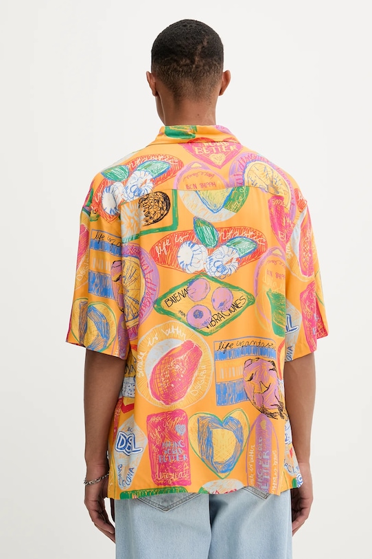 Îmbrăcăminte Desigual cămașă CARTAGENA 25WMCW15 galben