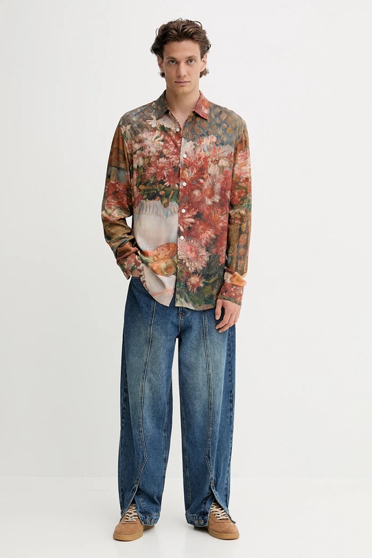 Desigual koszula MILO 25WMCW18 brązowy AW25