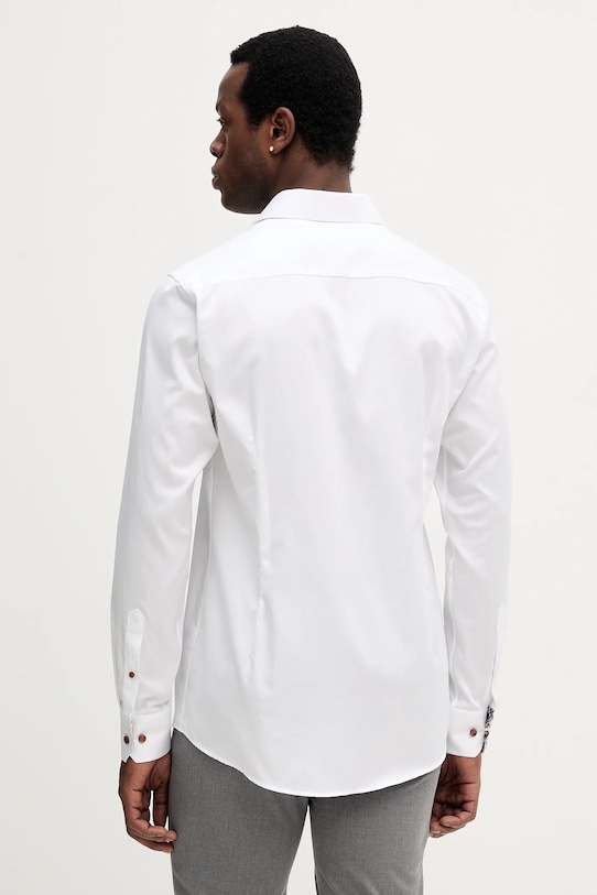 Одежда Хлопковая рубашка Eton 100013892 белый