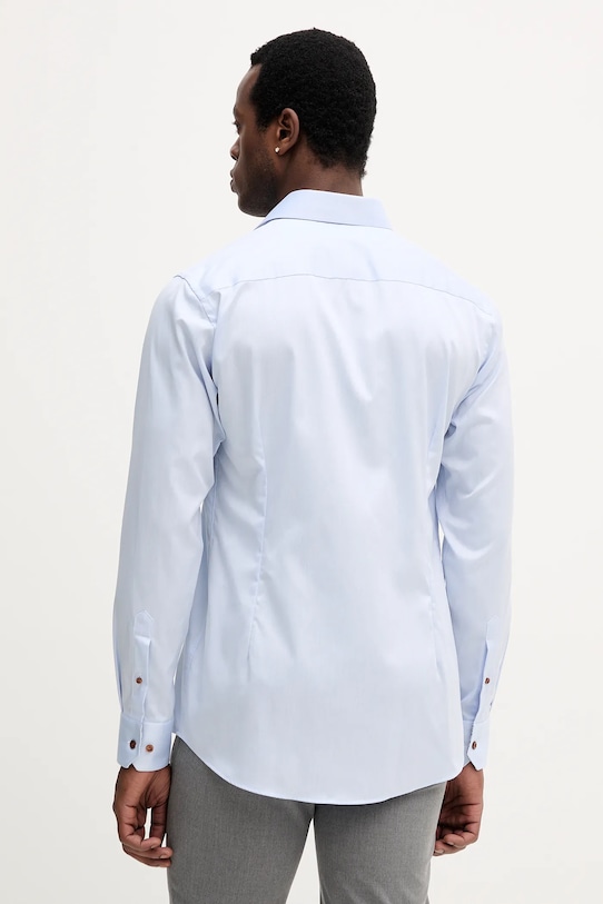 Odzież Eton koszula bawełniana 100013892 niebieski