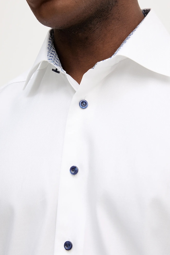 Eton cămașă din bumbac alb 100013906