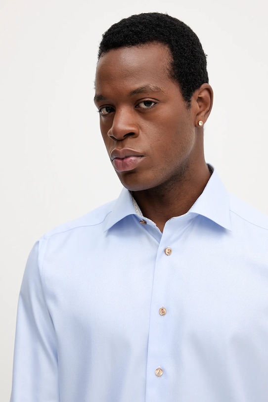 Îmbrăcăminte Eton cămașă din bumbac 100013906 albastru