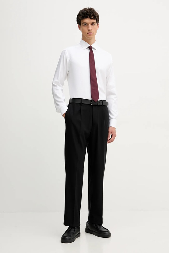 Eton koszula bawełniana 100013928 biały AW25