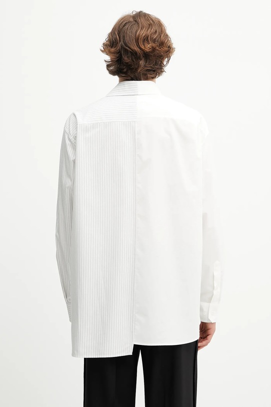 Odzież MM6 Maison Margiela koszula bawełniana SH0DT0025.MTN085.961 biały