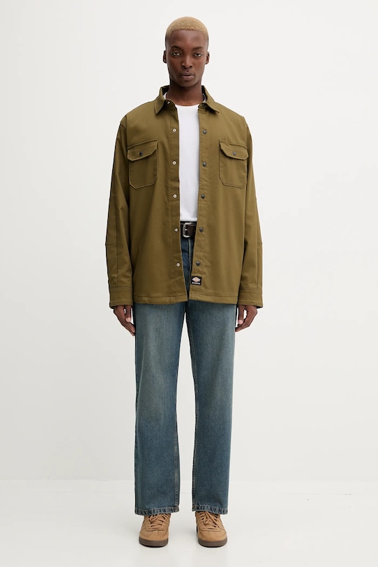 Dickies koszula DK0A8673 zielony AW25