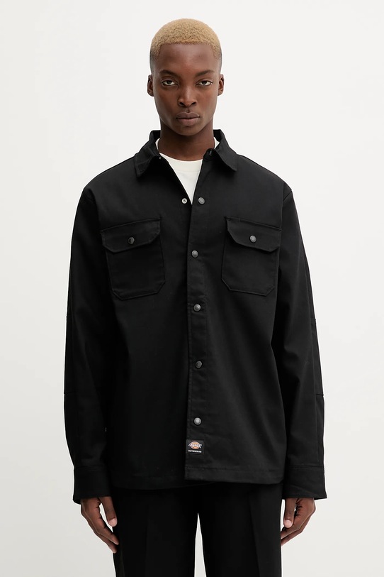 Dickies koszula z elastanem czarny DK0A8673