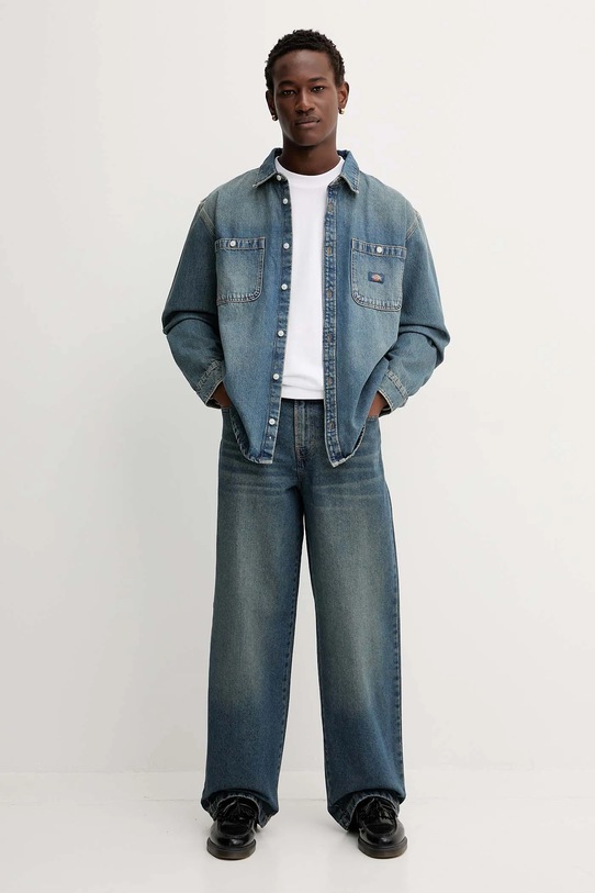 Dickies koszula jeansowa DK0A87PX granatowy AW25