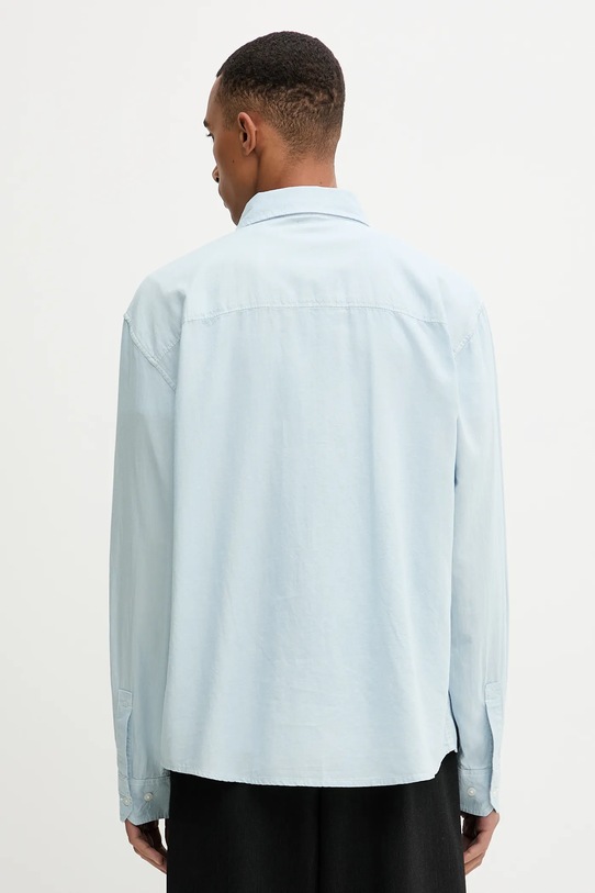 Odzież Dickies koszula bawełniana DK0A87PY niebieski