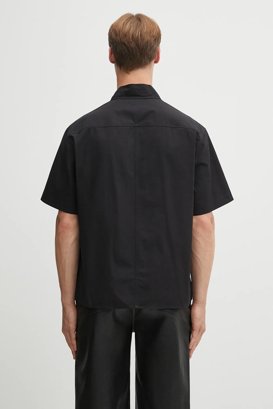 Odzież Kenzo koszula bawełniana Kimono Short Sleeve FF65CH1269LP czarny