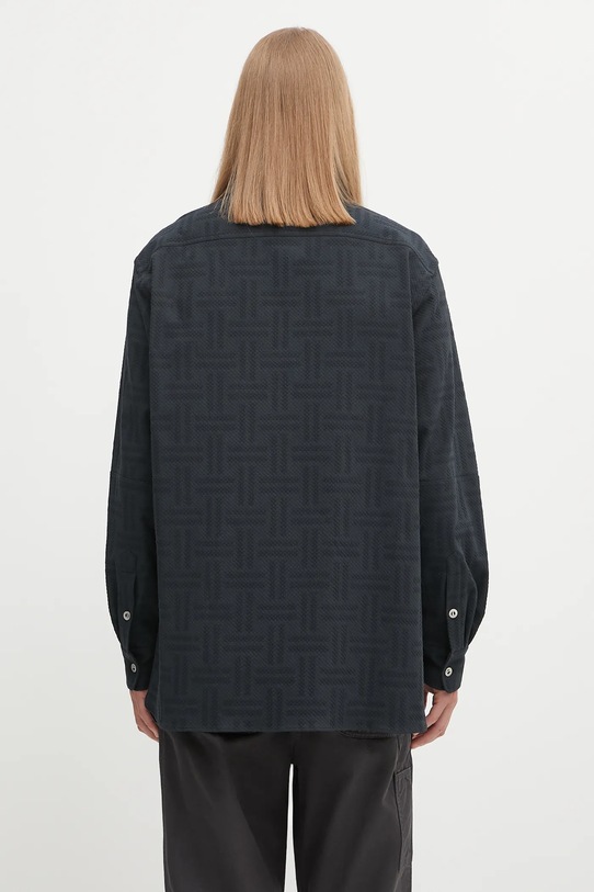 Одяг Сорочка Kenzo Weave Workwear Overshirt FF65CH5369JF темно-синій