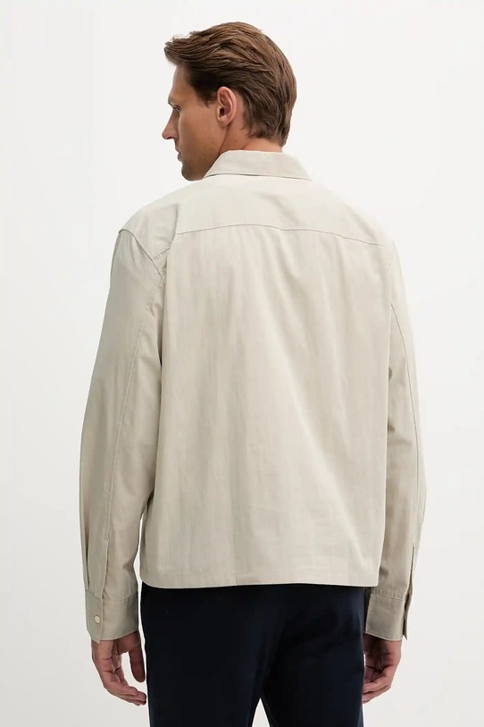 Odzież Calvin Klein koszula LV04LD122G beżowy