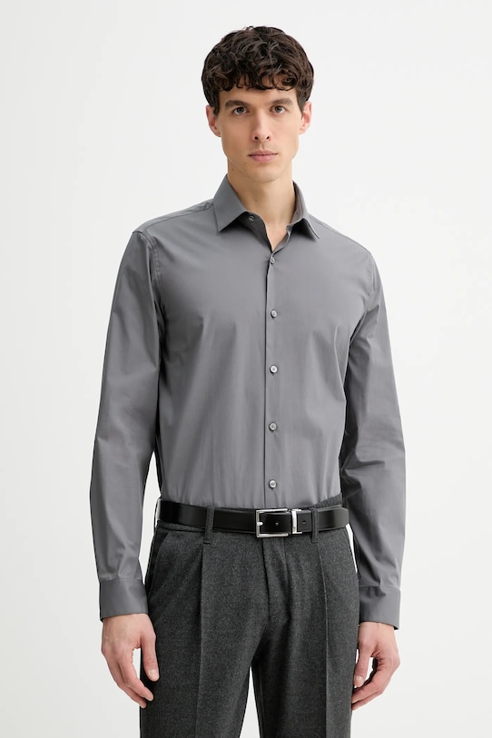 Calvin Klein koszula szary LV019EU037