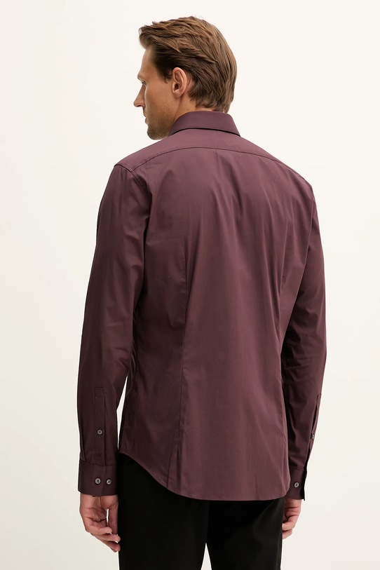 Odzież Calvin Klein koszula LV019EU037 bordowy