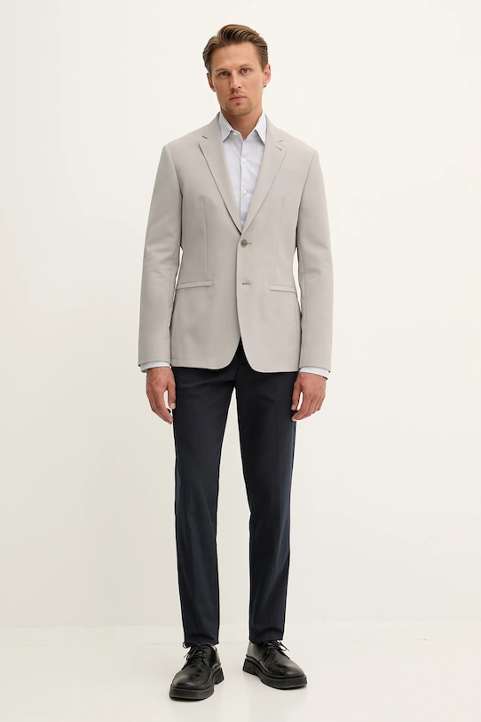 Calvin Klein koszula LV019EU039 niebieski AW25