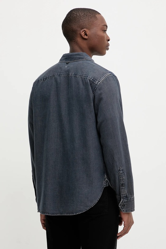 Odzież Rag & Bone koszula jeansowa RX0825FSUGI niebieski