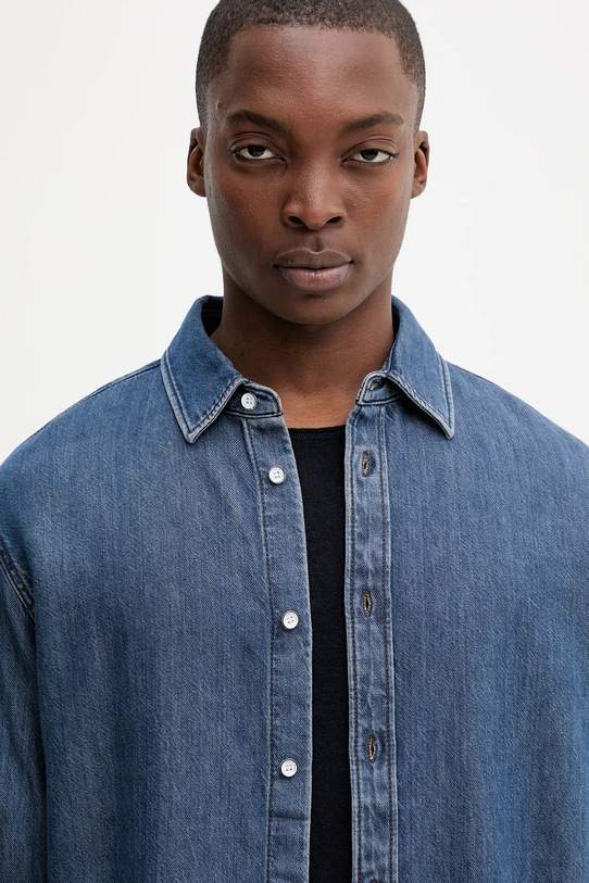 Rag & Bone koszula jeansowa niebieski RX0925FSUKM