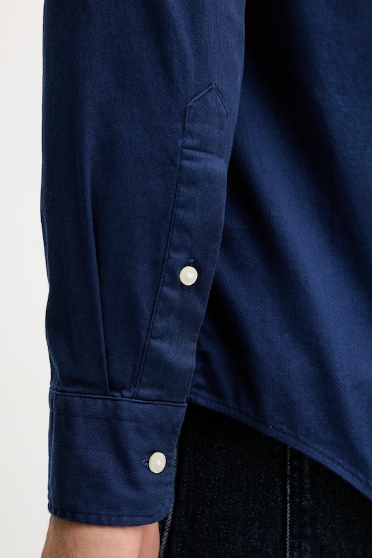 Košeľa Tommy Hilfiger MW0MW40458 tmavomodrá