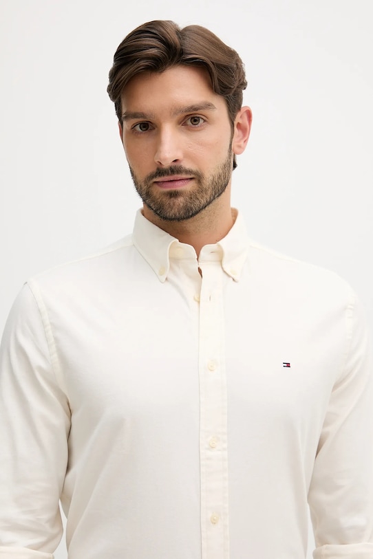 Srajca Tommy Hilfiger bež MW0MW40469