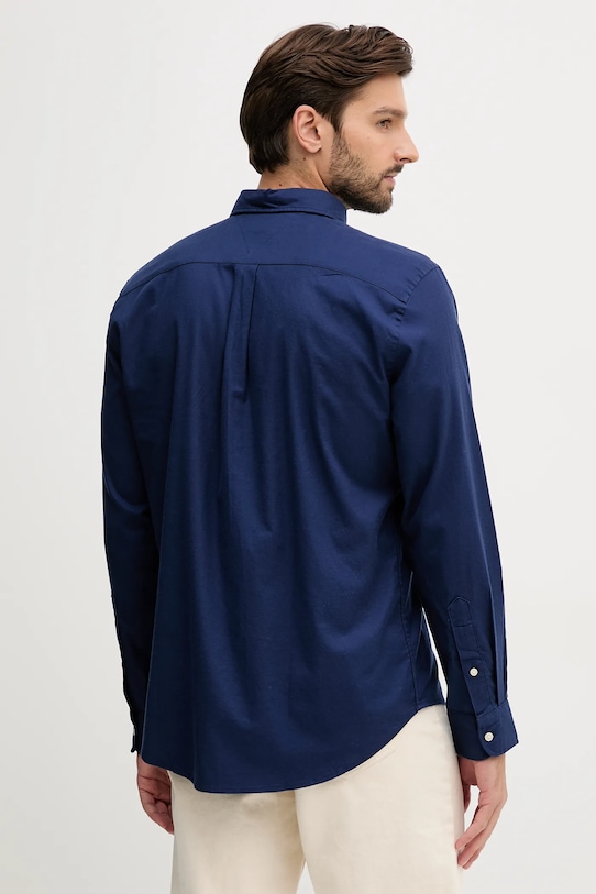 Ρούχα Πουκάμισο Tommy Hilfiger MW0MW40469 σκούρο μπλε