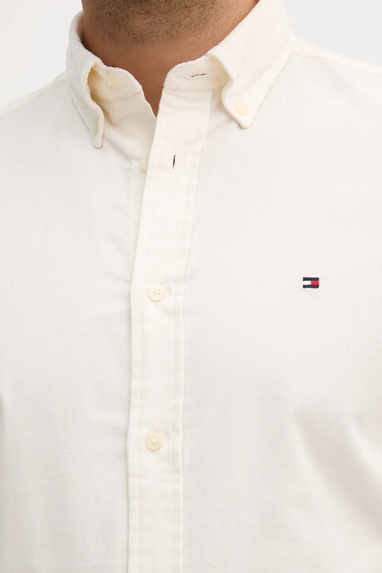 Tommy Hilfiger koszula sztruksowa MW0MW40486 beżowy