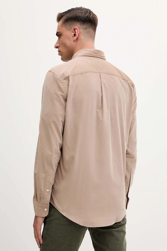 Одежда Вельветовая рубашка Tommy Hilfiger MW0MW40486 коричневый