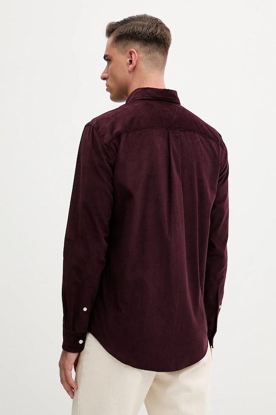 Одяг Вельветова сорочка Tommy Hilfiger MW0MW40486 бордо