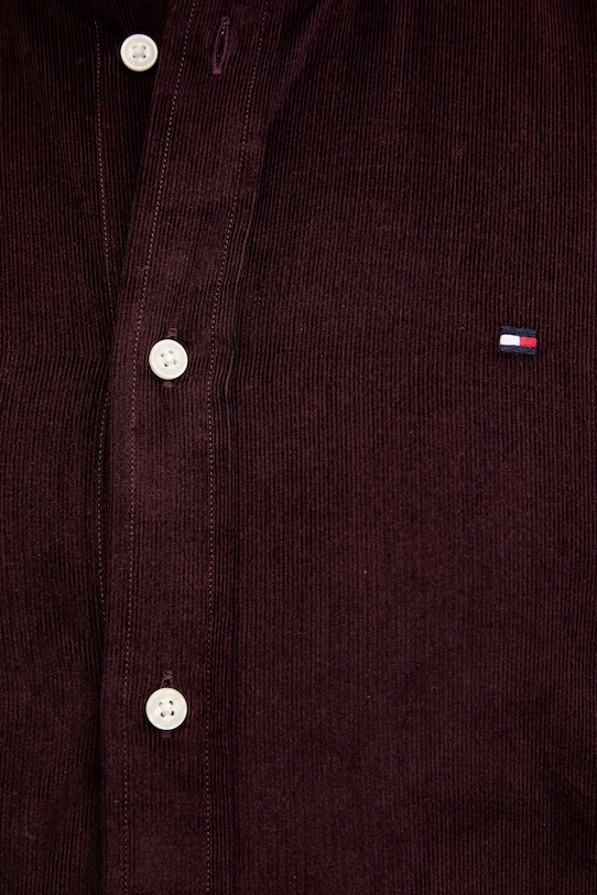 Вельветова сорочка Tommy Hilfiger MW0MW40486 бордо