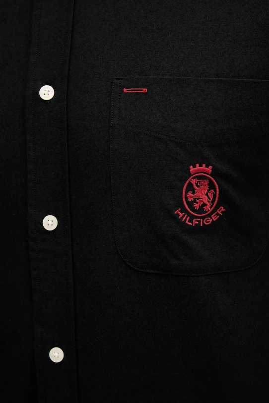 Tommy Hilfiger camicia in cotone MW0MW40890 nero