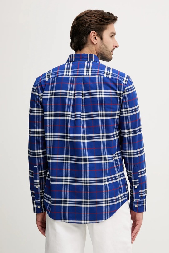 Ruházat Tommy Hilfiger pamut ing MW0MW40894 kék