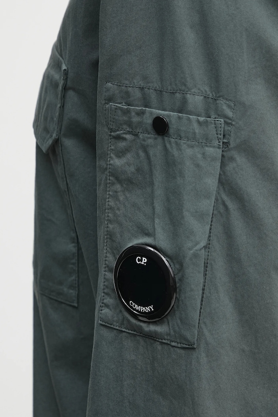 C.P. Company cotton shirt green 19CMSH706A110143G