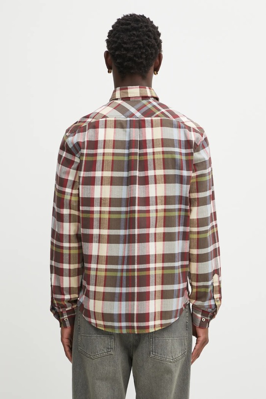 Ρούχα Βαμβακερό πουκάμισο Napapijri G-Trekking 3 NP0A88TLCBX1 καφέ