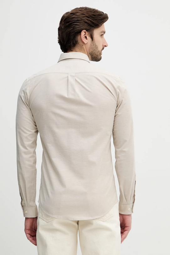 Odzież Lindbergh koszula 30.203174 beżowy